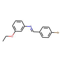 p-bromobenzylidene-(3-ethoxyphenyl)-amine