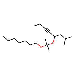 Silane, dimethyl(2-methyloct-5-yn-4-yloxy)heptyloxy-