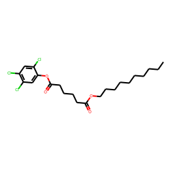 Adipic acid, decyl 2,4,5-trichlorophenyl ester