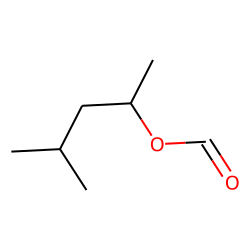 Formic acid, 4-methylpent-2-yl ester