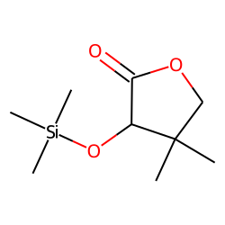 Pantoyl lactone, trimethylsilyl