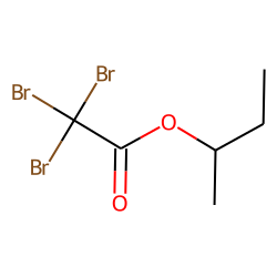 Acetic acid, tribromo, 1-methylpropyl ester