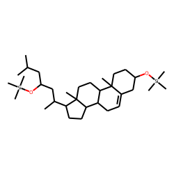 (23S)-5-Cholesten-3-«beta»,23-diol, TMS