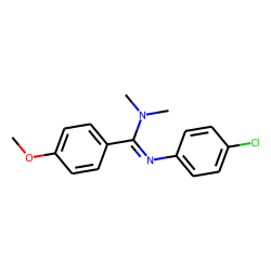 N,N-Dimethyl-N'-(4-chlorophenyl)-p-methoxybenzamidine