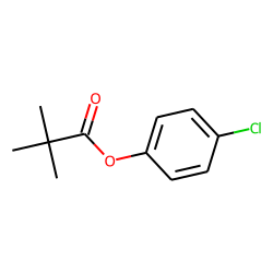 2,2-Dimethylpropanoic acid, 4-chlorophenyl ester