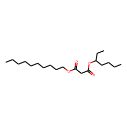 Malonic acid, decyl 3-heptyl ester