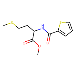 l-Methionine, N-(2-thienylcarbonyl)-, methyl ester
