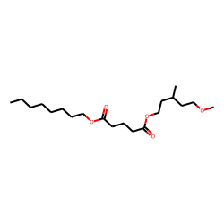 Glutaric acid, 5-methoxy-3-methylpentyl octyl ester
