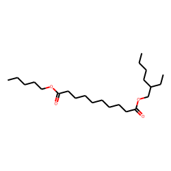 Sebacic acid, 2-ethylhexyl pentyl ester