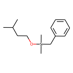 3-Methyl-1-butanol, benzyldimethylsilyl ether
