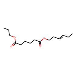 Adipic acid, propyl trans-hex-3-enyl ester