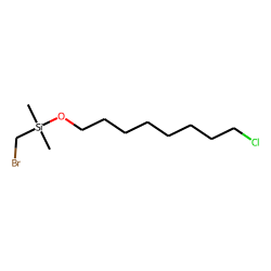 8-Chloro-1-octanol, bromomethyldimethylsilyl ether