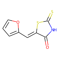 Rhodanine, 5-(2-furfurylidene)-