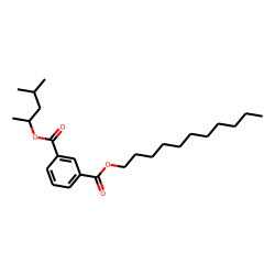 Isophthalic acid, 4-methylpent-2-yl undecyl ester