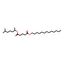 Glutaric acid, 6-methylhept-2-yl tridecyl ester