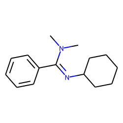 N,N-Dimethyl-N'-cyclohexyl-benzamidine