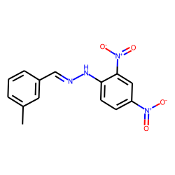 Benzaldehyde, 3-methyl-, (2,4-dinitrophenyl)hydrazone