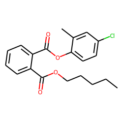 Phthalic acid, 4-chloro-2-methylphenyl pentyl ester