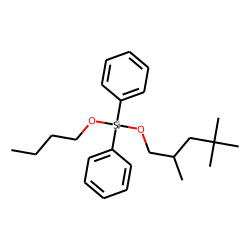 Silane, diphenylbutoxy(2,4,4-trimethylpentyloxy)-