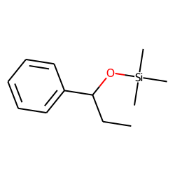 1-Propanol, 1-phenyl, TMS