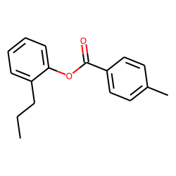 4-Methylbenzoic acid, 2-propylphenyl ester
