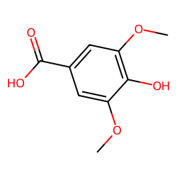 Benzoic acid, 4-hydroxy-3,5-dimethoxy-