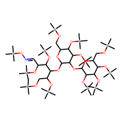 2-Glucosyl-cellobiose: aD-Glcp(1->2)-bDGlcp(1->4)-DGlc, oxime-TMS, isomer # 2