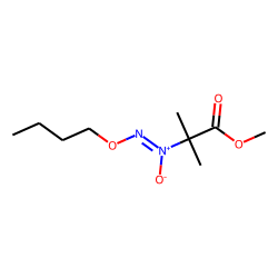 1-(1-Methoxycarbonyl-1-methylethyl)-2-butoxydiazen-1-oxide