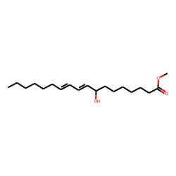 Octadeca-9,11-dienoic acid, 8-hydroxy-, methyl ester, trans, trans-