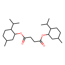 Succinic acid, di-(-)-menthyl ester