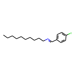 p-chlorobenzylidene-decyl-amine