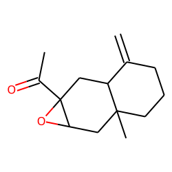 13-nor-7,8-Epoxy-eudesm-4(15)-en-11-one