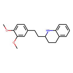 2-(3',4'-Dimethoxyphenylethyl)-1,2,3,4-tetrahydroquinoline