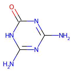 1,3,5-Triazin-2(1H)-one, 4,6-diamino-