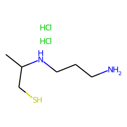 1-Propanethiol, 2-[(3-aminopropyl)amino]-, dihydrochloride