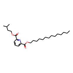 2,6-Pyridinedicarboxylic acid, 3-methylbutyl tetradecyl ester