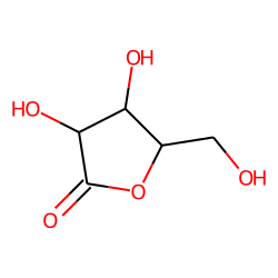 Ribonic acid, 1,4-lactone, TMS