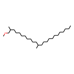 1-Methoxy-2,12-dimethylpentacosane