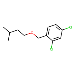 2,4-Dichlorobenzyl alcohol, 3-methylbutyl ether