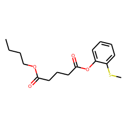 Glutaric acid, butyl 2-(methylthio)phenyl ester