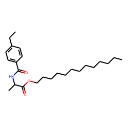 D-Alanine, N-(4-ethylbenzoyl)-, tridecyl ester