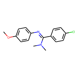 N,N-Dimethyl-N'-(4-methoxyphenyl)-p-chlorobenzamidine