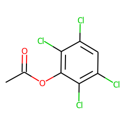 Phenol, 2,3,5,6-tetrachloro-, acetate