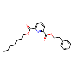 2,6-Pyridinedicarboxylic acid, heptyl phenethyl ester