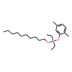 Silane, diethyldecyloxy(2,5-dimethylphenoxy)-