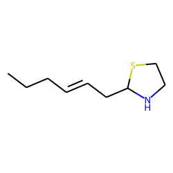 2-((Z)-2-hexenyl)thiazolidine