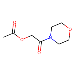 Acetoxyacetic acid, morpholide
