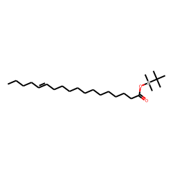 trans-13-Octadecenoic acid, tert-butyldimethylsilyl ester