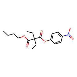Diethylmalonic acid, butyl 4-nitrophenyl ester
