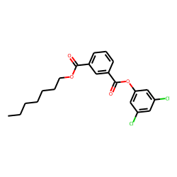 Isophthalic acid, 3,5-dichlorophenyl heptyl ester